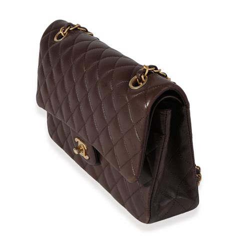 chanel brown purse|chanel chocolate brown quilted handbag.